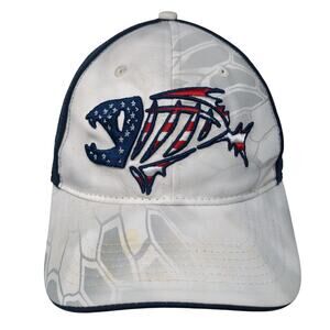 G. Loomis Snapback Trucker Hat Multicolor OS Adjustable Mesh Back Patriotic